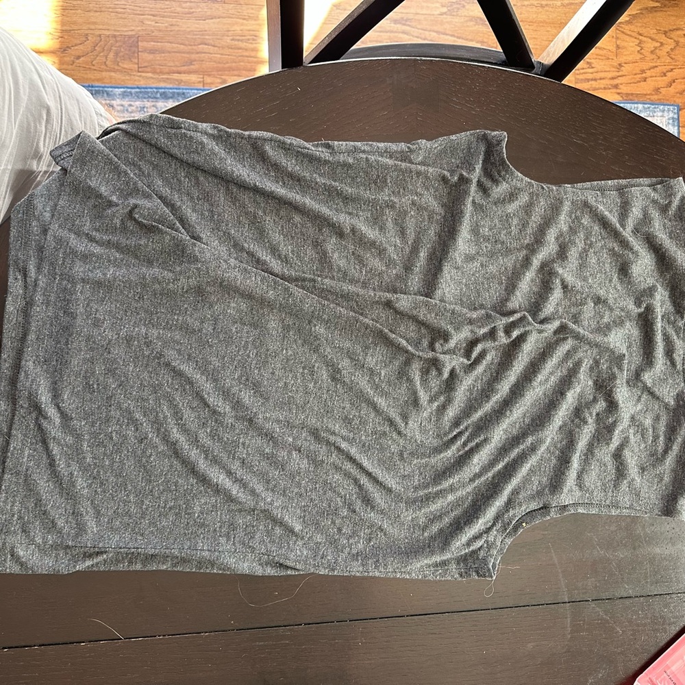 Gray Kids Shirt with Colorful Text - Picture 2 of 2